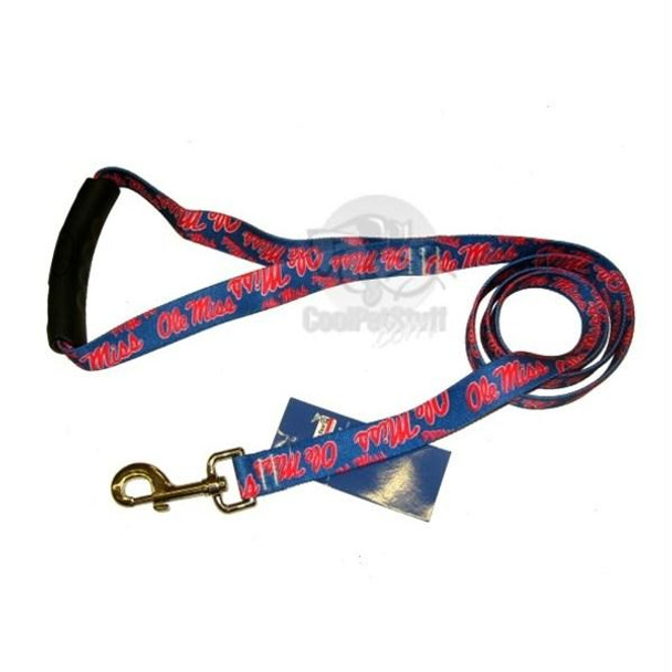 Ole Miss Rebels EZ Grip Nylon Leash