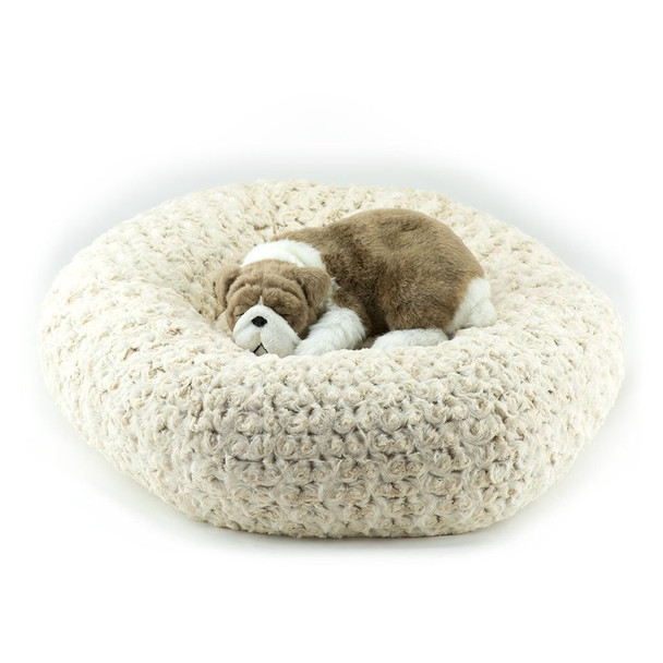 Frosted Camel Dog Bed