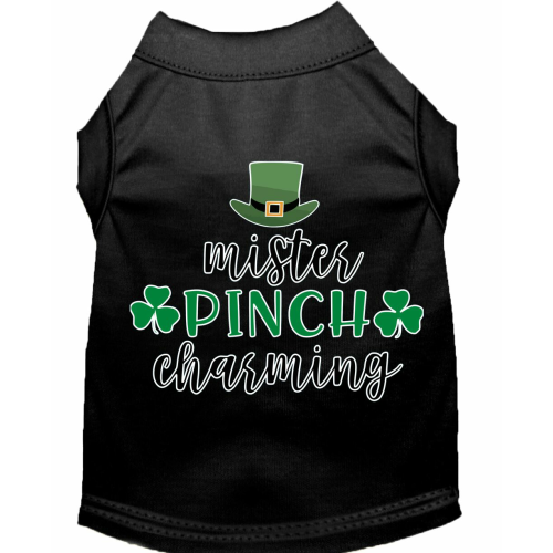 Mr. Pinch Charming Screen Print Dog Shirt / Tank - 6 Colors