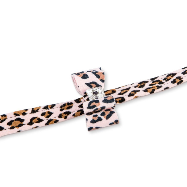 Cheetah Couture - Big Bow Dog Leash by Susan Lanci