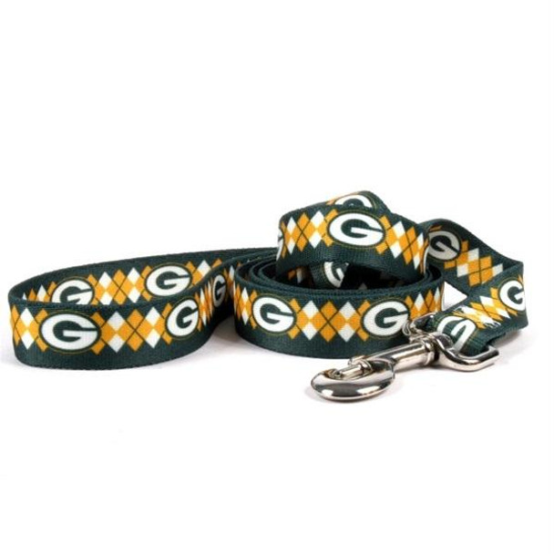 Green Bay Packers Argyle Nylon Leash