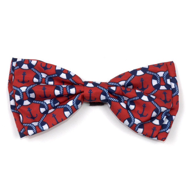 Ships Ahoy Pet Dog Bow Tie