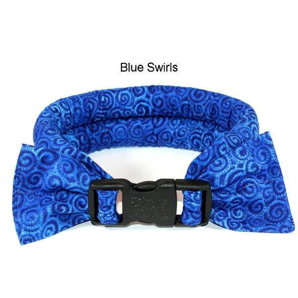 Too Cool Cooling Dog Collars -Blue Swirls