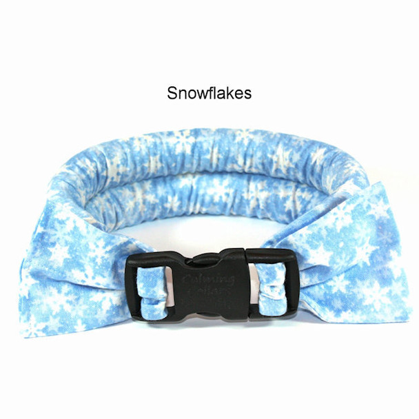 Too Cool Cooling Dog Collars - Snowflakes