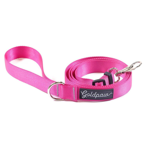 Standard Dog Side Release 1" Collar - Fuchsia Pink