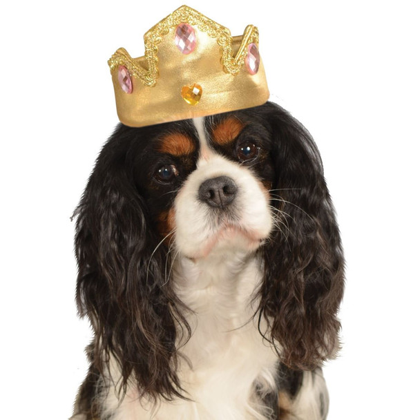 Tiara For Pets - Gold - M/L