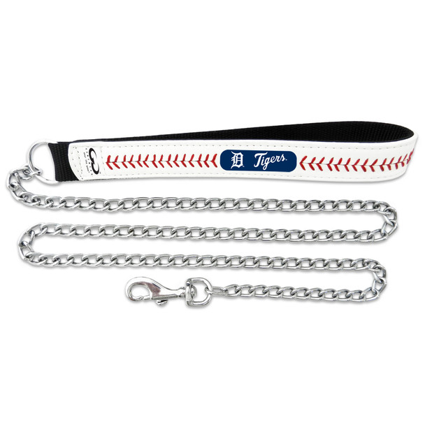 Detroit Tigers Leather Baseball Seam Leash