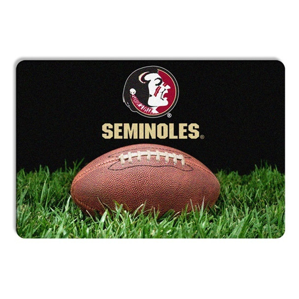 Florida State Seminoles Classic Football Pet Bowl Mat