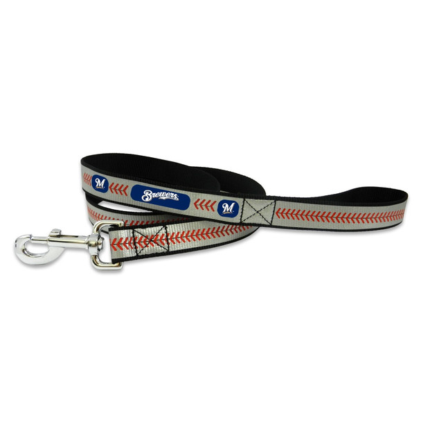 Milwaukee Brewers Pet Reflective Leash