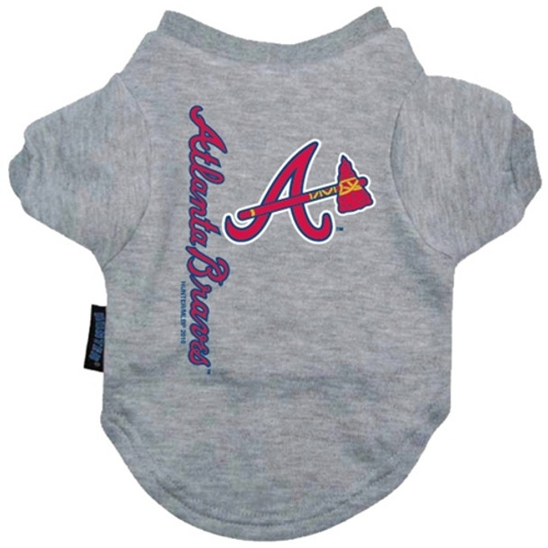 Atlanta Braves Dog Tee Shirt