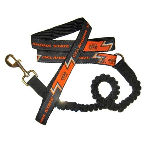 Oklahoma State Cowboys Bungee Ribbon Pet Leash