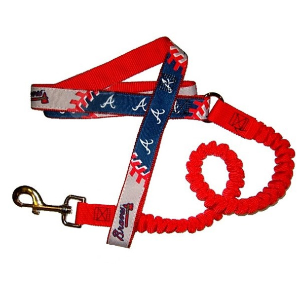 Atlanta Braves Bungee Ribbon Pet Leash