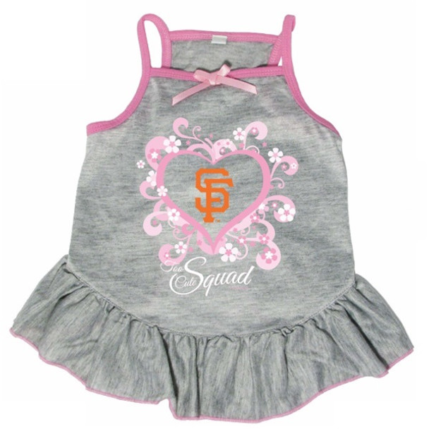 San Francisco Giants "Too Cute Squad" Pet Dress