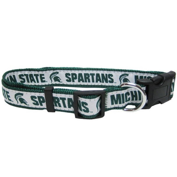 Michigan State Spartans Pet Collar