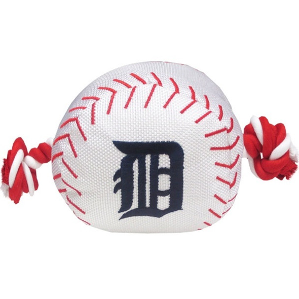 Detroit Tigers Nylon Baseball Rope Tug Toy
