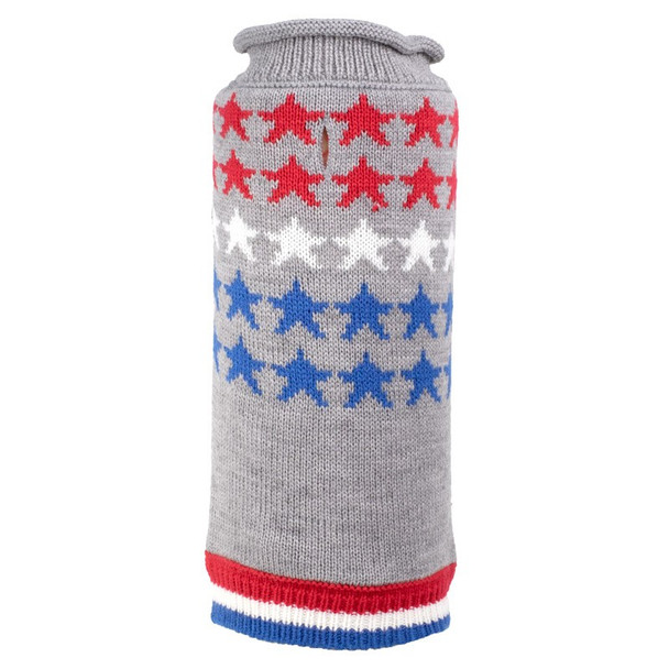 Stars Patriotic Dog Sweater