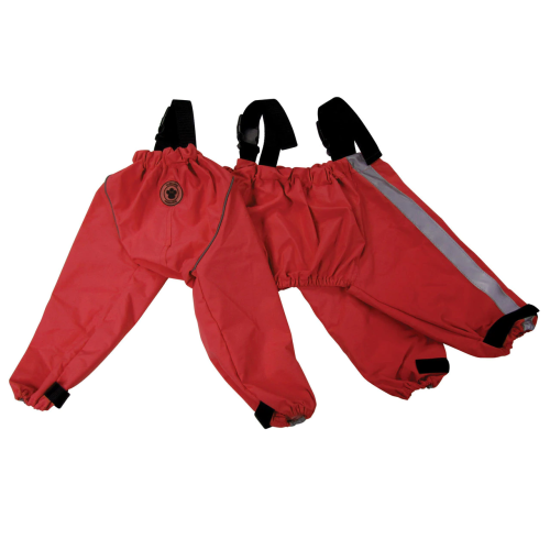 Bodyguard - Protective All-Weather Dog Pants - Red