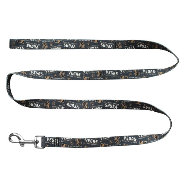 Vegas Golden Knights Pet Nylon Leash - S/M