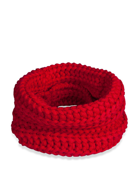 Infinity Dog Scarf - Red