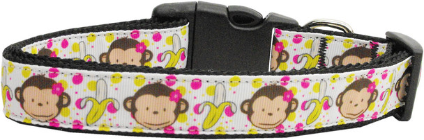 Monkeys And Bananas Nylon Dog & Cat Collar