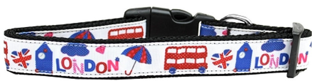 London Town Nylon Dog & Cat Collar