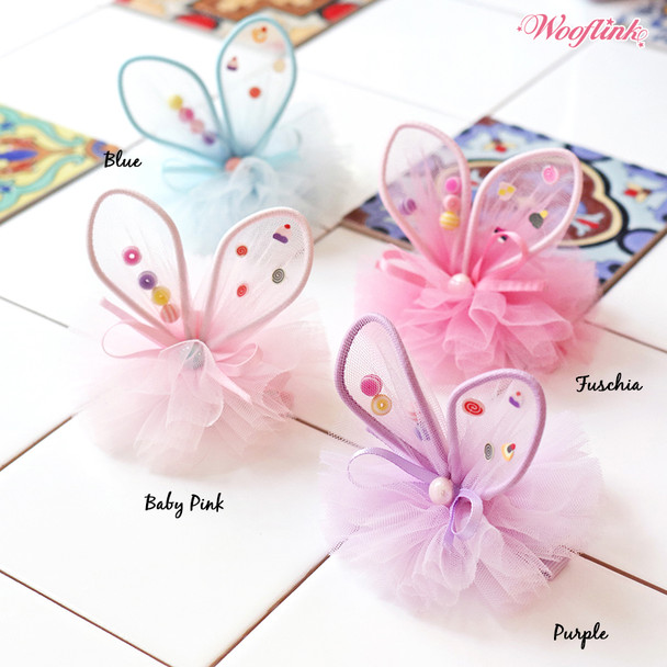 Wooflink Little Bunny Fairy Pet Barrettes