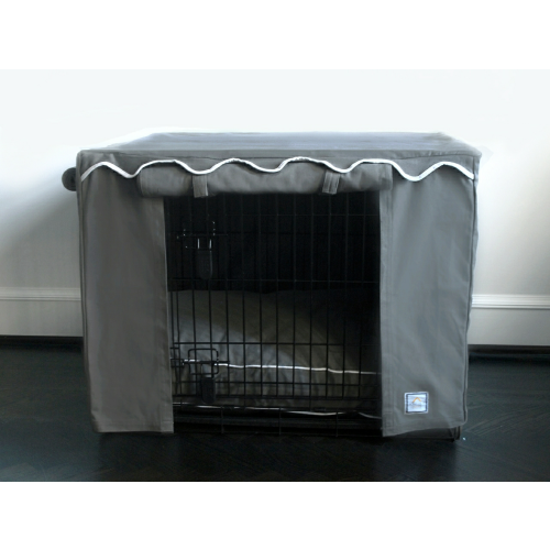 Crate Cover - Slate Grey & Optional Bed