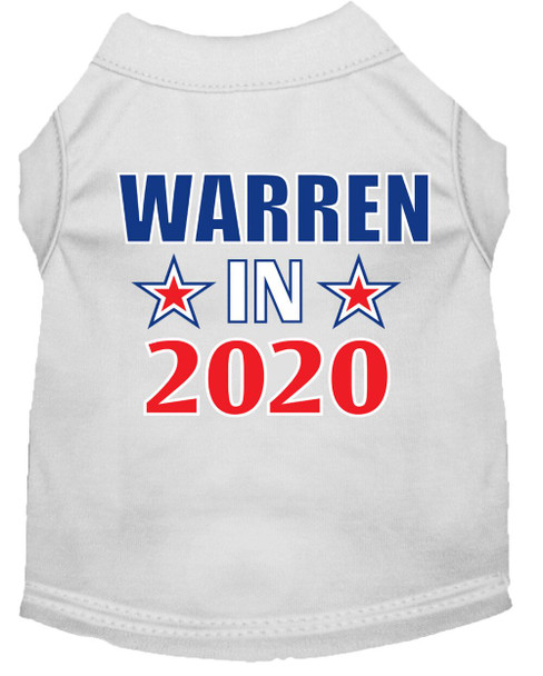 Warren in 2020 Screen Print Dog Shirt