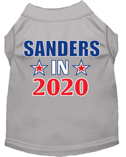 Sanders in 2020 Screen Print Dog Shirt