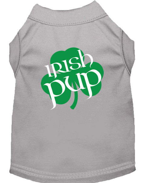 Irish Pup Screen Print Dog Shirt / Tank - 6 Colors