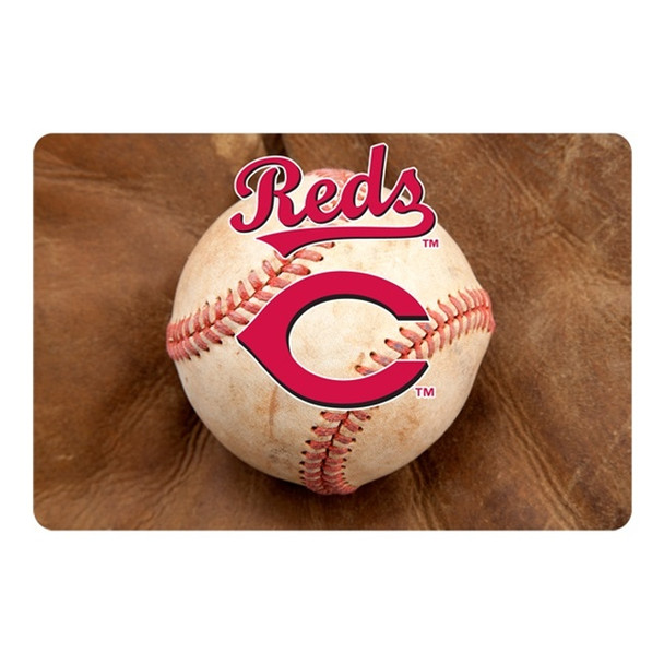 Cincinnati Reds Pet Bowl Mat