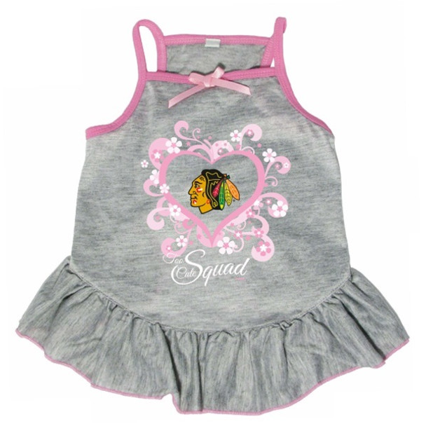 Chicago Blackhawks "Too Cute Squad" Pet Dress