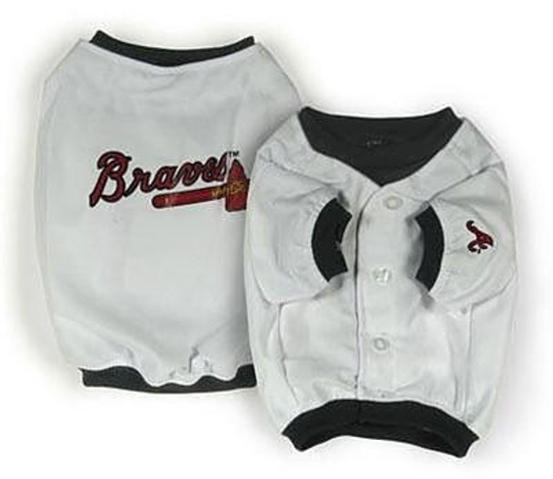 SportyK9 Atlanta Braves Dog Jersey Alternate Design 