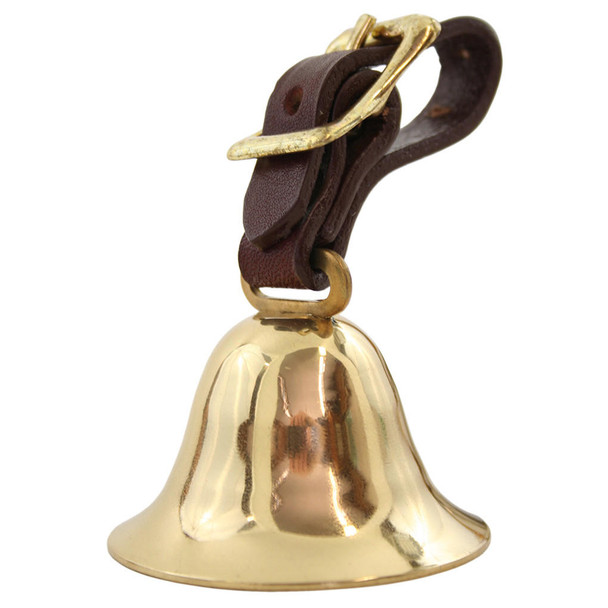 Auburn Leather Sportsman's Dog Bell - Brass 