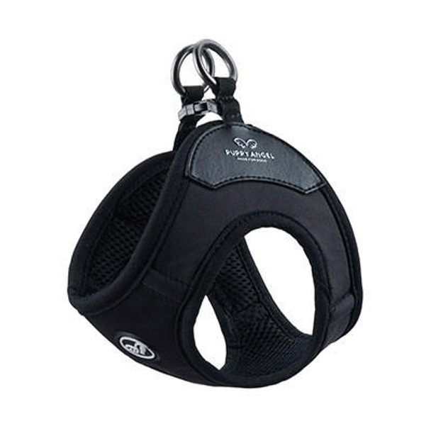 Puppy Angel Magagio Vivid Color Dog Harness - Buckle type - Black 