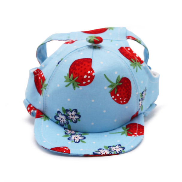 Dogo Pet Strawberry Pet Dog Visor / Hat 