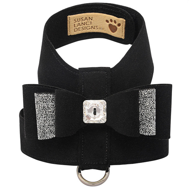 Susan Lanci Designs Custom - Crystal Stellar Really Big Bow Tinkie Dog Harness by Susan Lanci 