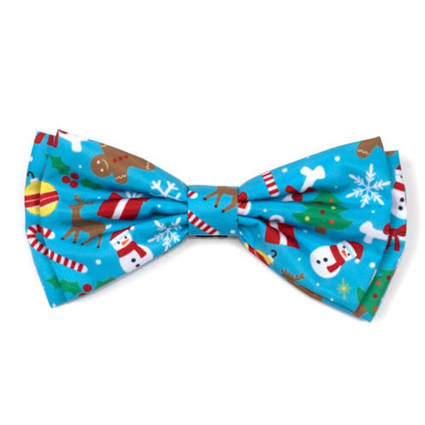 Worthy Dog Winter Wonderland Dog Bow Tie