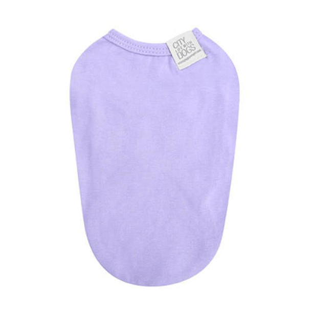 Puppy Angel Mac Daily Sleeveless Dog T-shirts - Lavender