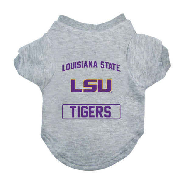 Little Earth Productions LSU Tigers Pet Tee Shirt Type