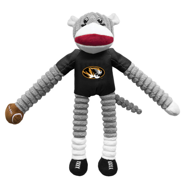 Little Earth Productions Missouri Tigers Sock Monkey Pet Toy