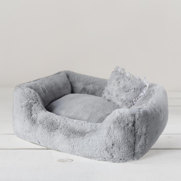 Hello Doggie The Divine Dog Bed Grey