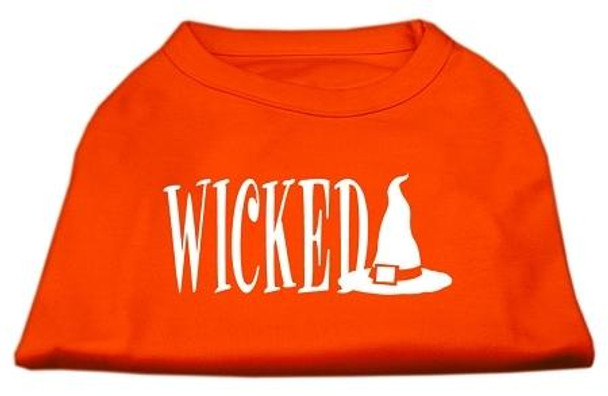 Mirage Pet Wicked Screen Print Shirt - Orange