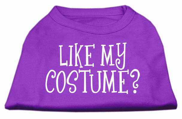 Mirage Pet Like My Costume? Screen Print Shirt - Purple