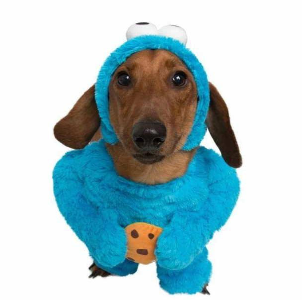 Pet Krewe Sesame Street Cookie Monster Pet Dog Costume