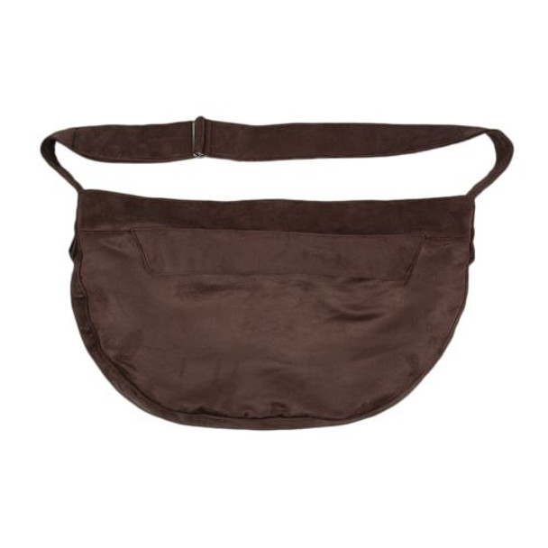 Chocolate Suede Cuddle Dog Carrier