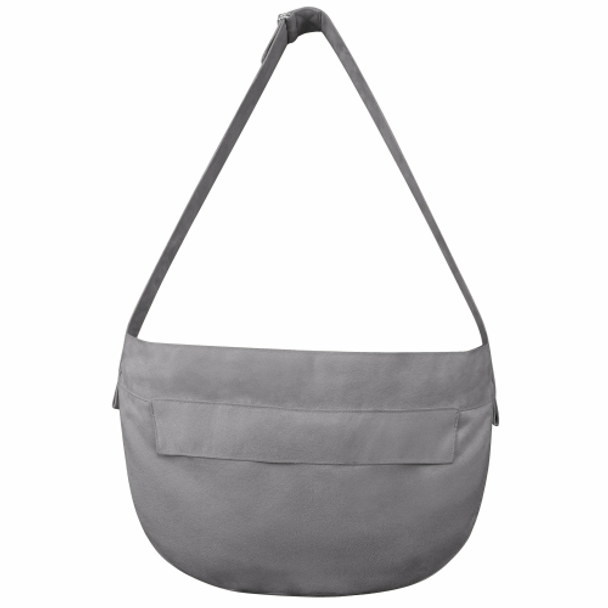 Platinum Suede Cuddle Dog Carrier