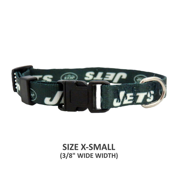 Little Earth Productions New York Jets Pet Nylon Collar - XS