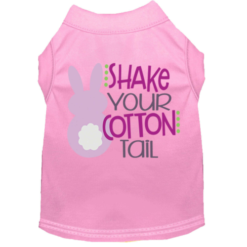 Shake Your Cotton Tail Screen Print Dog Tank Shirts - More Colors