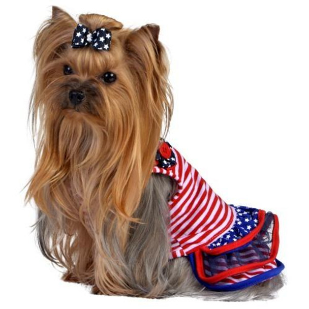 Maxs Closet Americana Pet Dog Dress